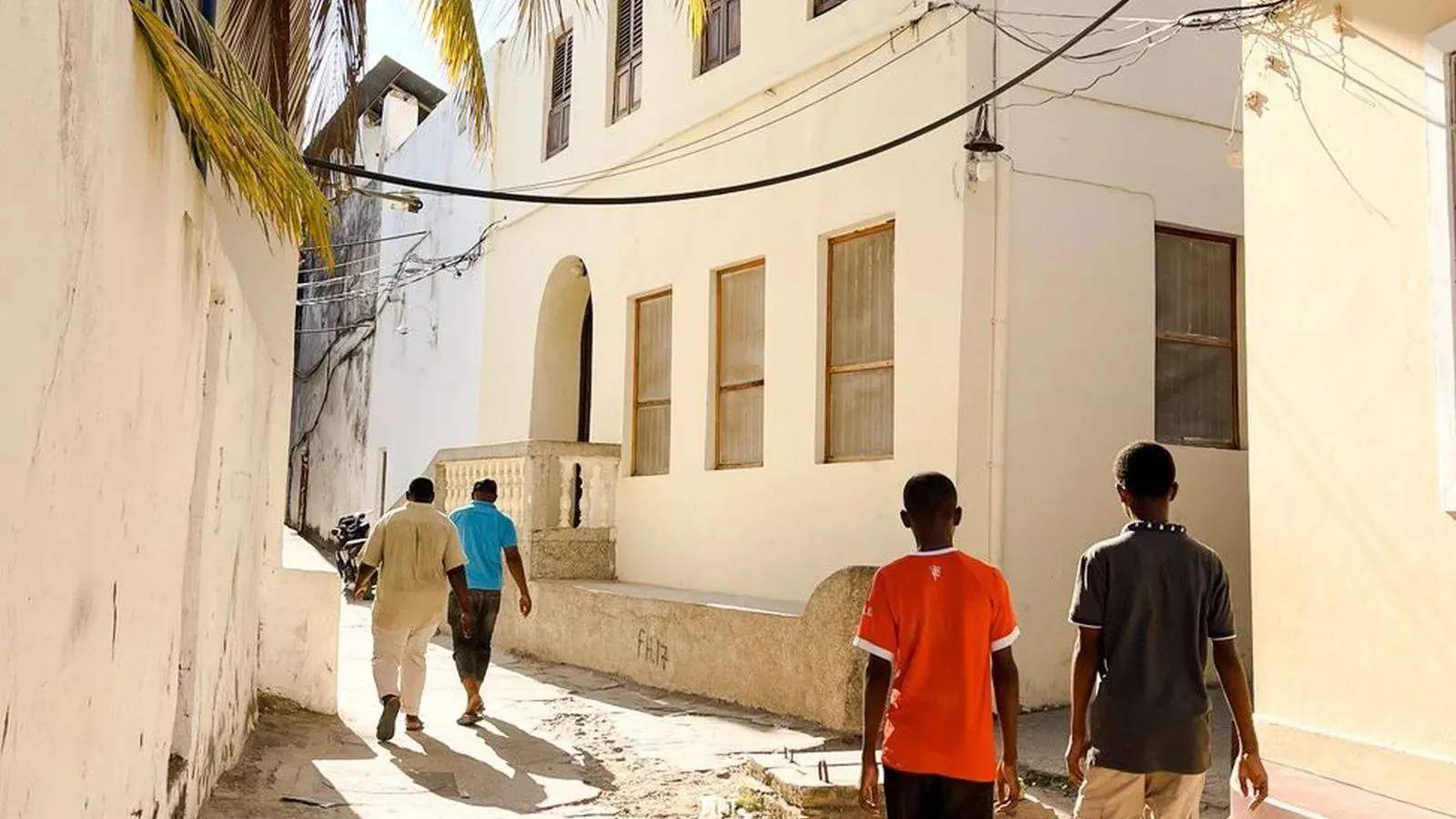 A quiet street in Zanzibar's Stone Town, Tanzania, where FP Adjusters helps clients decide when a situation calls for a private investigator
